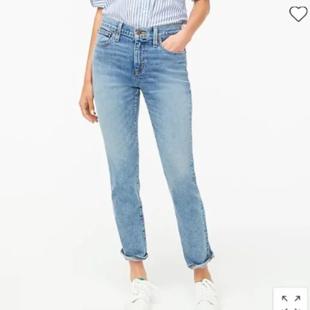 J Crew Slim Boyfriend Jeans All Day Stretch Size 31